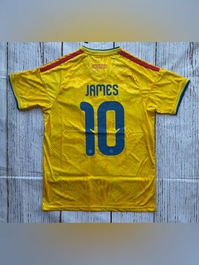 Colombia Home soccer James #10 Jersey for Men